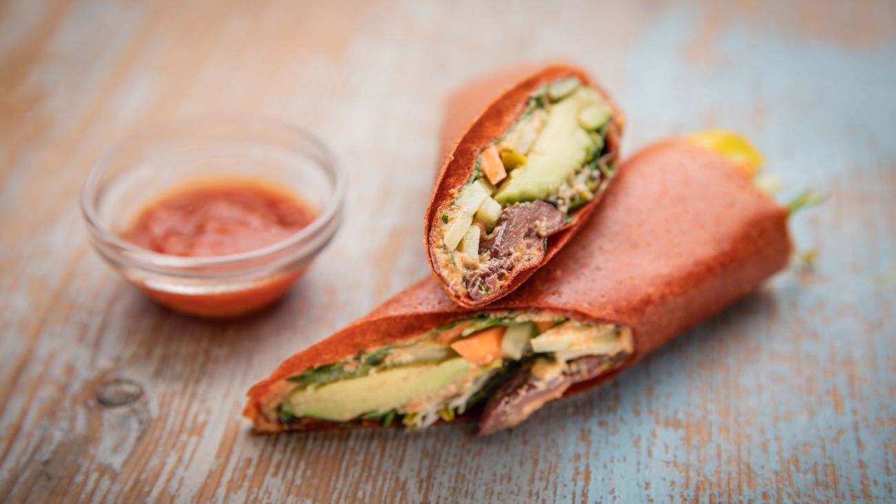 Rohkost-Wraps